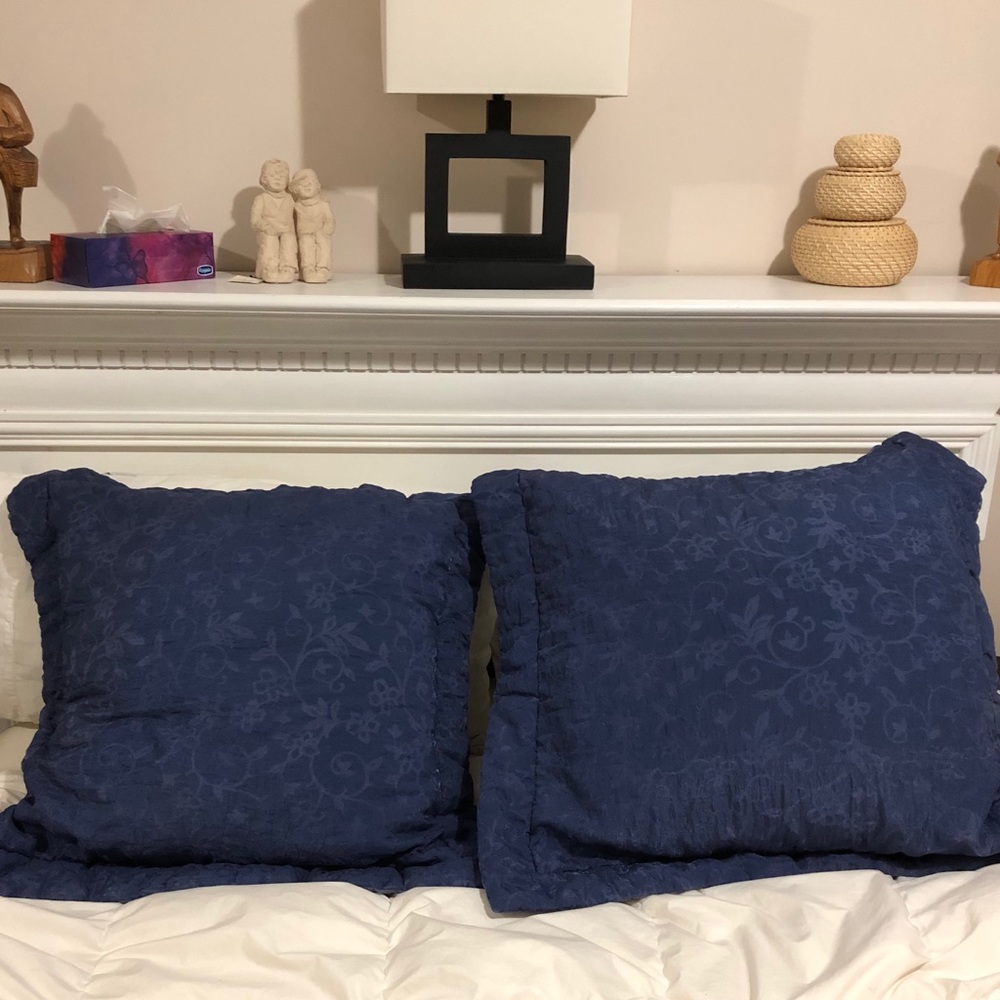 2 Revelle Euro Pillow Shams